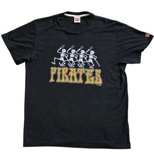 Pittsburgh Pirates Homage Large Skeleton Crew Tee Shirt